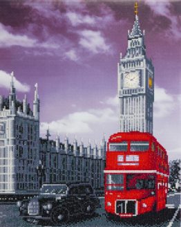 Diamond Painting Best of Britain 40 x 50 Partial