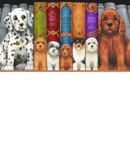 Diamond Painting Crystal Art Kit Dog Shelf Hondjes 90 x 40 Partial