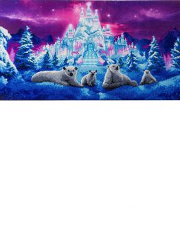 Diamond Painting Crystal Art Kit Ice Kingdom 90 x 40 Partial 0