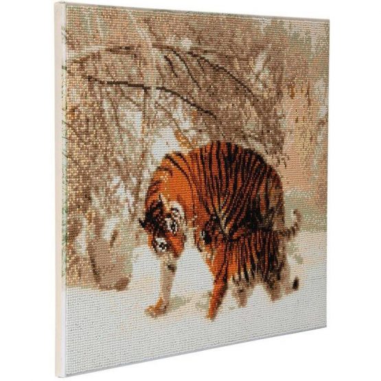 Diamond Painting Winter Tigers 50 x 40 Full 0