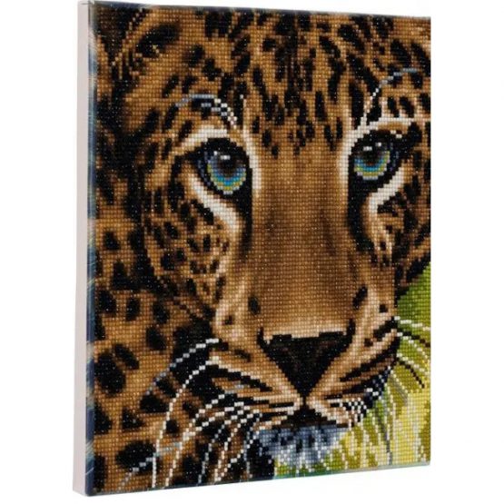 Diamond Painting Leopard Luipaard 30 x 30 full 0