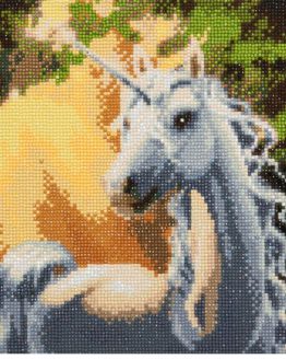 Diamond Painting Sunshine Unicorn Eenhoorn 30 x 30 full