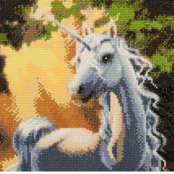 Diamond Painting Sunshine Unicorn Eenhoorn 30 x 30 full