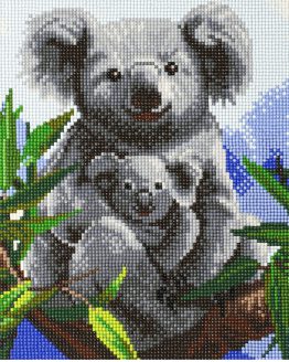 Diamond Painting Kuddly Koalas 30 x 30 Full