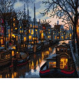 Diamond Painting Canal Life 40 x 50 Full Painting 1