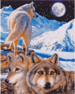 Diamond Painting The Sentinal De Wolf 40 x 50 Full 1