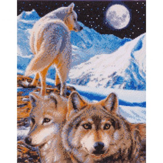 Diamond Painting The Sentinal De Wolf 40 x 50 Full 1