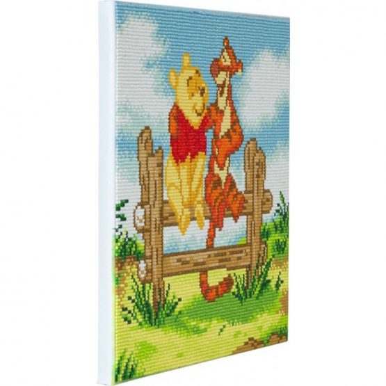 CAK-DNY702 Pooh and Tigger Disney Crystal Art 30 x 30 001