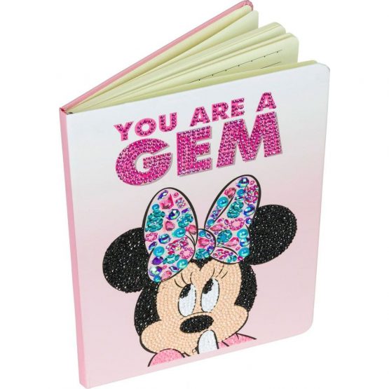 CANJ-DNY602 3D Crystal Art Notebook Classic Minnie 26 x 19 001