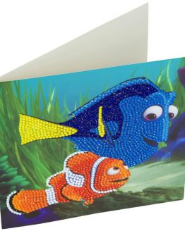 CCK-DNY800 3D Crystal Art Card Dory and Marlin 18 x 18 002
