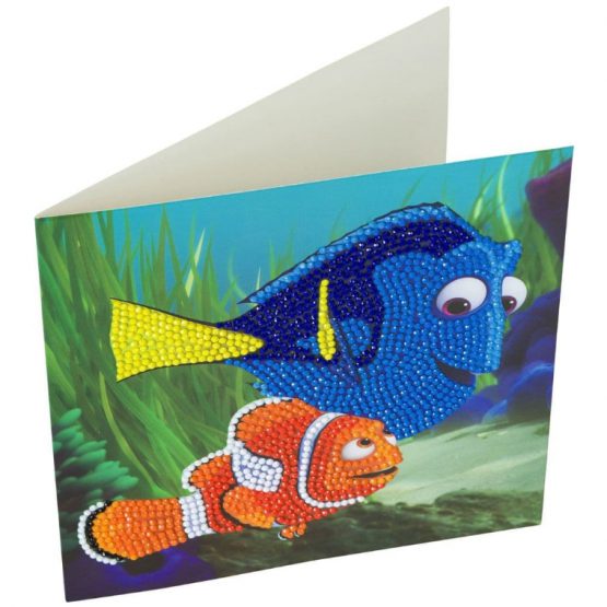 CCK-DNY800 3D Crystal Art Card Dory and Marlin 18 x 18 002