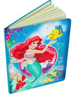CANJ-DNY601 3D Crystal Art Notebook Little Mermaid 26 x 19 001