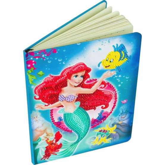 CANJ-DNY601 3D Crystal Art Notebook Little Mermaid 26 x 19 001