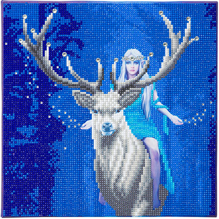 CAK-AST11 Fantasy Forest Crystal Art 30 x 30 partial 001