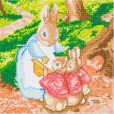 CAK-PRBT32M The Flopsy Bunnies Crystal Art 30 x 30 full 001