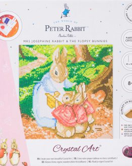 CAK-PRBT32M The Flopsy Bunnies Crystal Art 30 x 30 full 001