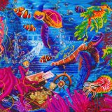 CAK-A159L Sea Life Crystal Art 50 x 40 partial 001