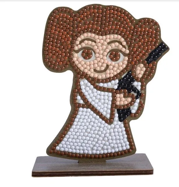 Crystal Art Buddy Kit Star Wars Princess Leia CAFGR-SWS003 001