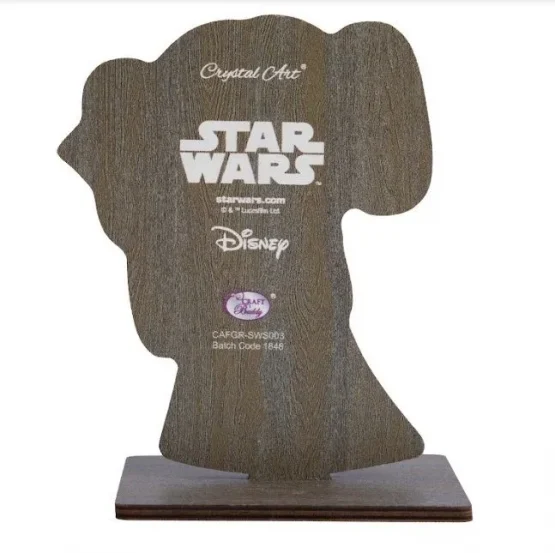 Crystal Art Buddy Kit Star Wars Princess Leia CAFGR-SWS003 001