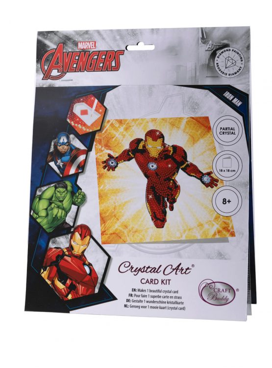 Crystal Art Card Marvel Ironman CCK-MCU904 001