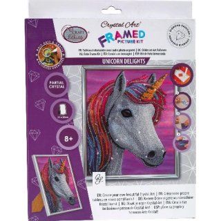 CAM-32 Crystal Art Diamond Painting Unicorn 004