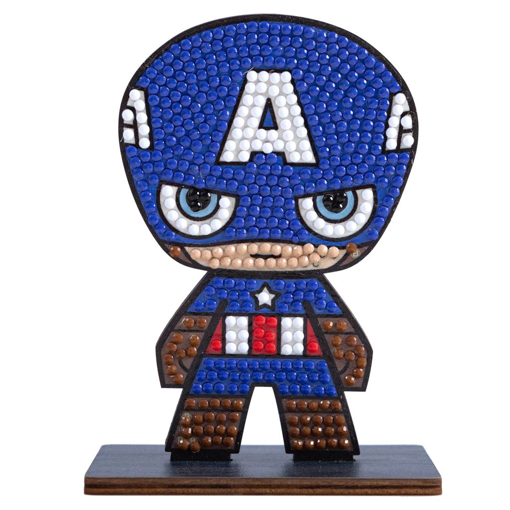 Crystal Art Buddies Marvell Comics Captain America CAFGR-MCU005 001