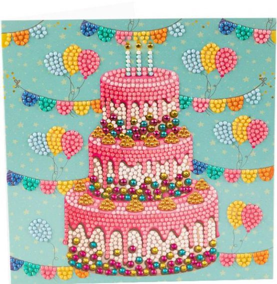 Crystal Art Card Cake CCK-A124 001