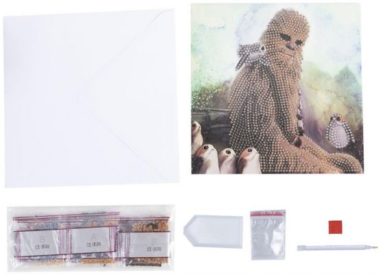 Crystal Art Card Star Wars Chewbacca CCK-SWS806 001
