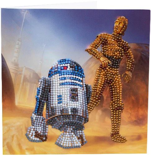 Crystal Art Card Star Wars R2D2 C3PO CCK-SWS803 001