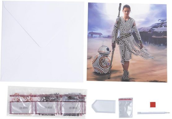 Crystal Art Card Star Wars Rey CCK-SWS805 001