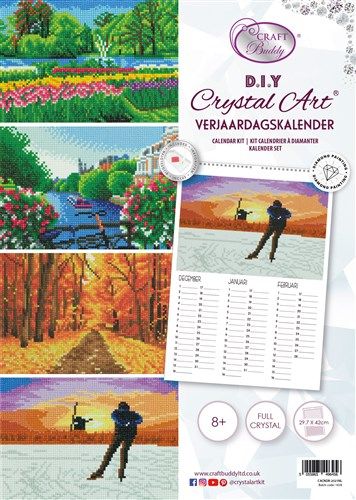 Crystal Art Birthday NL 4 seizoenen